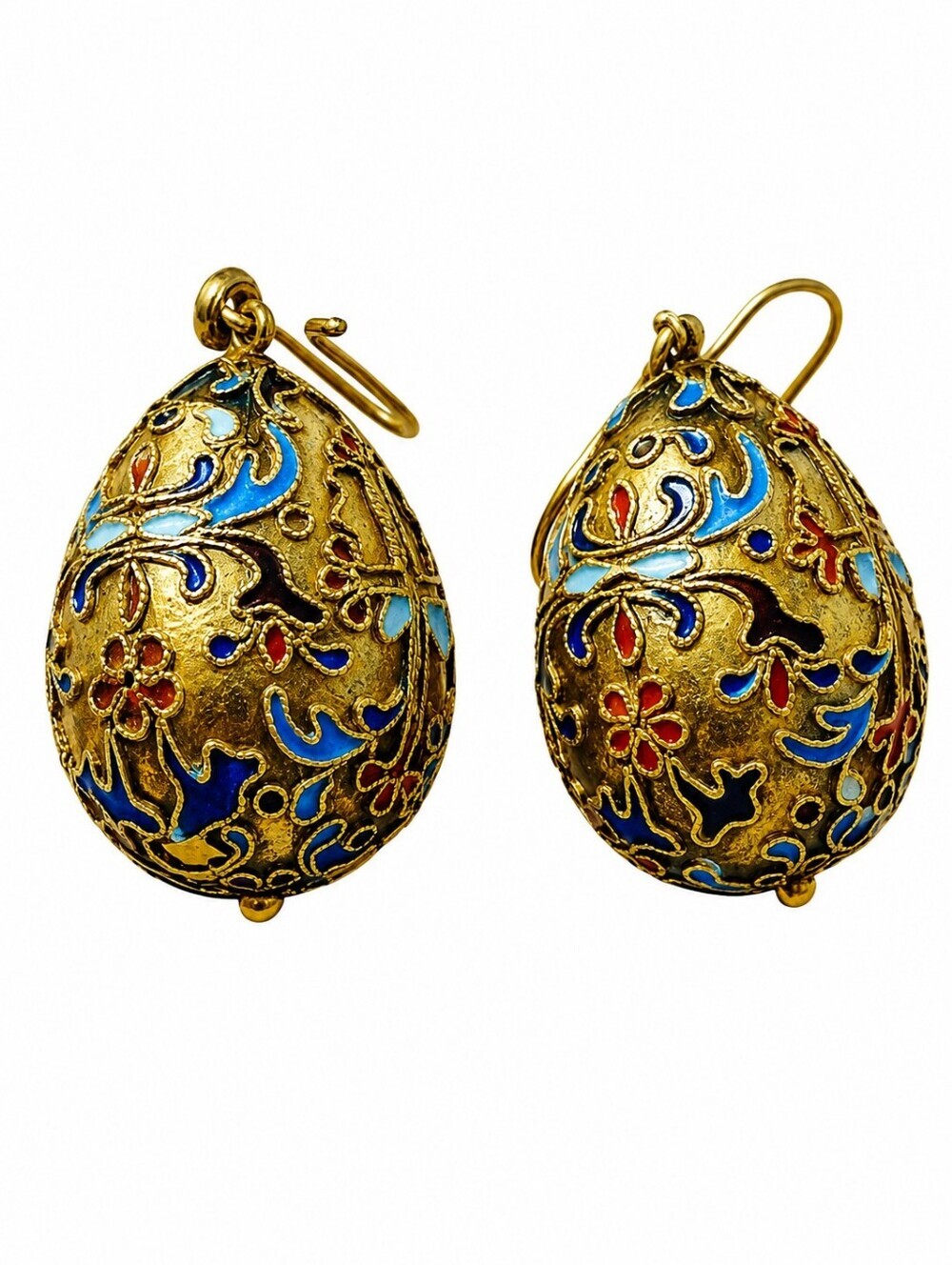 Museum Of Jewelry Russian Czarina Egg  Earrings